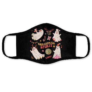 Discover CHRISTMAS SPIRIT Face Masks