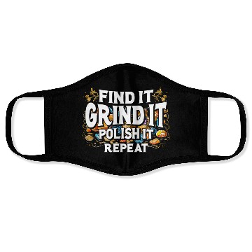 Discover Lapidary Artists Lapidists Gemstone Polishing Face Masks