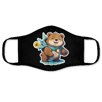 Discover Bear Cubs: Cute Overload! Face Masks
