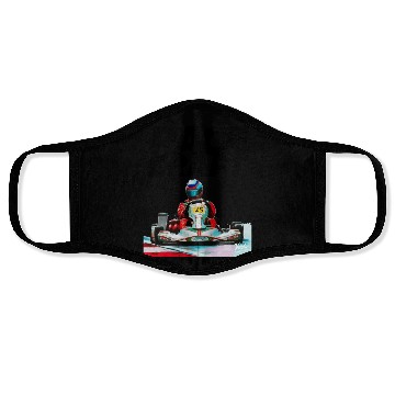 Discover Karting Race-Craft Face Masks