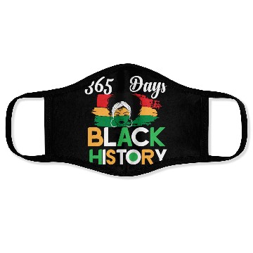 Discover 365 Days Black History Face Masks