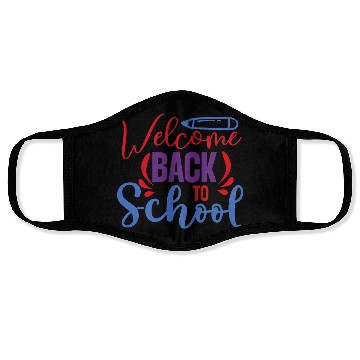 Discover Welcome Back To School Face Masks