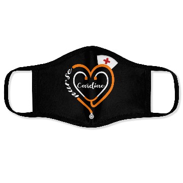 Discover Cardiac Nurse Halloween Stethoscope He Rn Face Masks