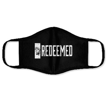 Discover Redeemed Religious Christian Jesus Holy Cross Face Masks
