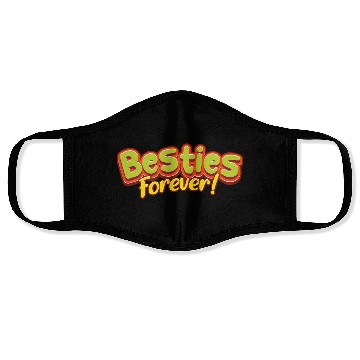 Discover Besties Forever Face Masks