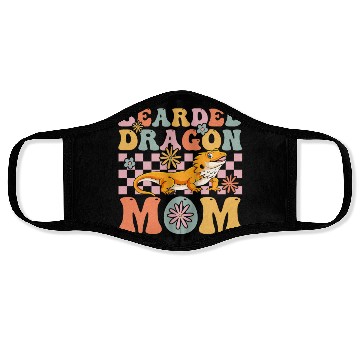 Discover Groovy Lizard Lover Face Masks