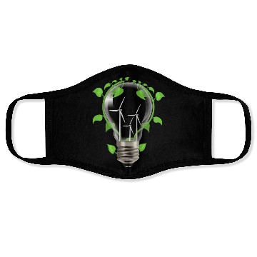 Discover Environment light bulb Face Masks