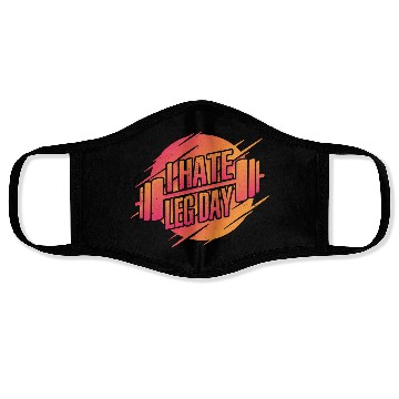 Discover I Hate Leg Day 22 Face Masks