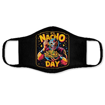 Discover Mexican Wrestling Wrestler Lucha Libre Nacho Face Masks