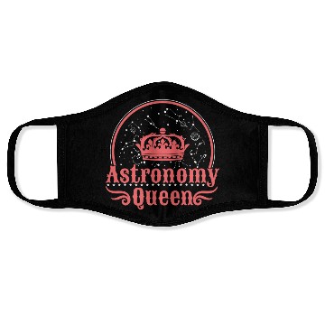 Discover Astronomy Queen Face Masks