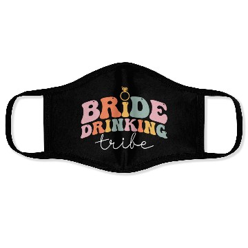 Discover Groovy Bridal Party Bachelorette Party Face Masks