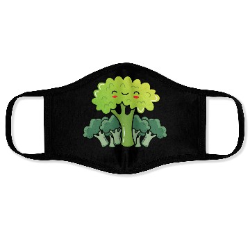 Discover Broccoli I Love Tiny Trees Face Masks