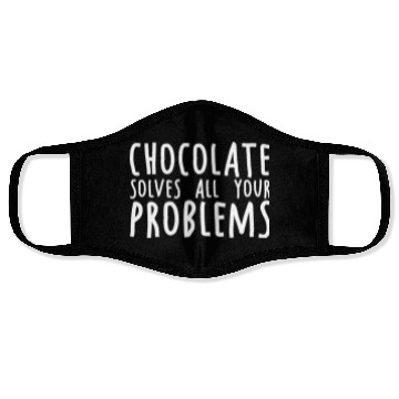 Discover Chocolate Solves All Your Problems 2 Face Masks