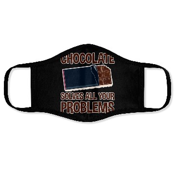 Discover Chocolate Solves All Your Problems Face Masks