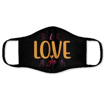 Discover Love You Face Masks