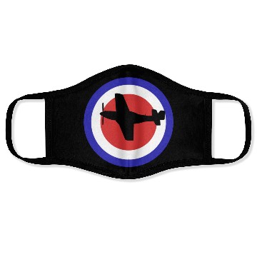 Discover Fighter Jet Copilot Gift Face Masks