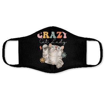 Discover Groovy Cat Lover Face Masks