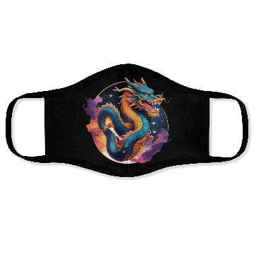 Discover traditional Chinese dragon Face Masks