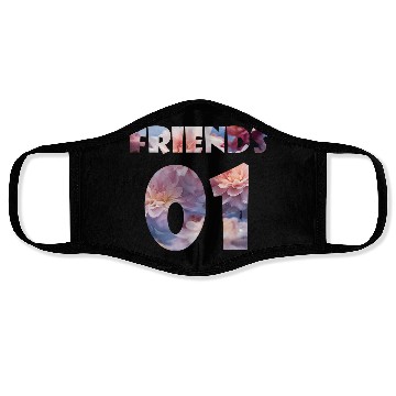 Discover best friends forever for 3- Friends Face Masks