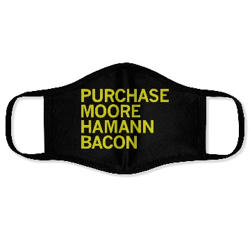 Discover Purchase Moore Hamann Bacon Face Masks lowa Players