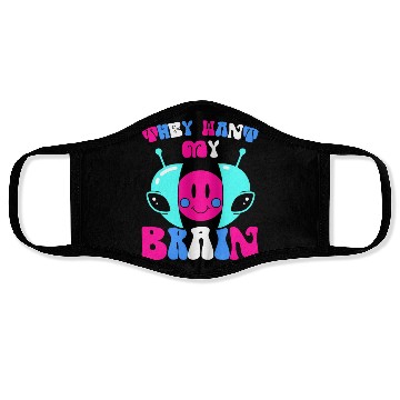 Discover Alien, Aliens, UFO, UAP, Space Unknown Flight Face Masks