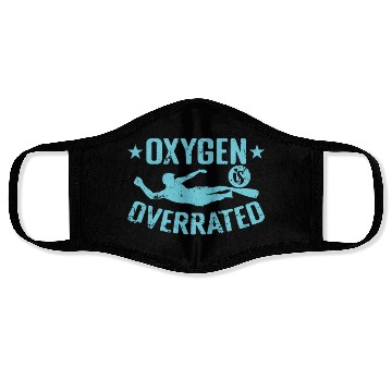Discover Oxygen is Overrated Swim Sport Face Masks