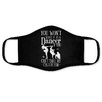 Discover Funny Dancing Coach Saying Street Dance Instructor Face Masks