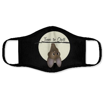 Discover Bat - Time to Chill Face Masks