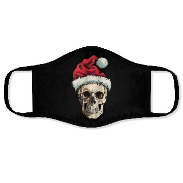 Discover Christmas skull Face Masks