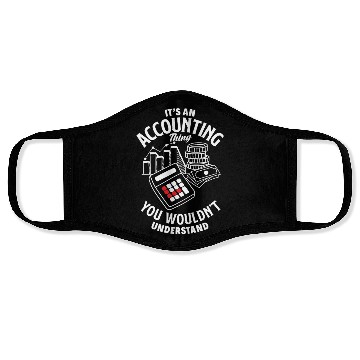Discover Accounting Thing Funny Accountant Gift Face Masks