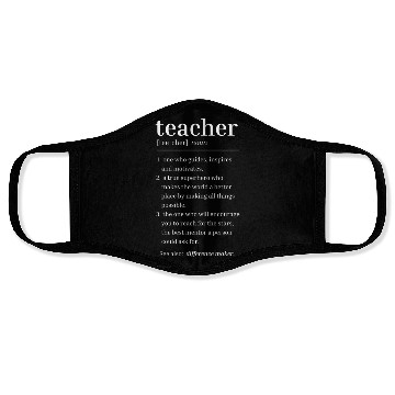 Discover teacher definition, Face Masks