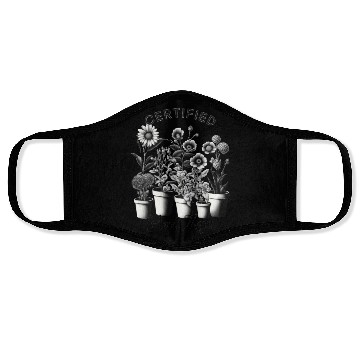 Discover Certified Plant Mom Face Masks