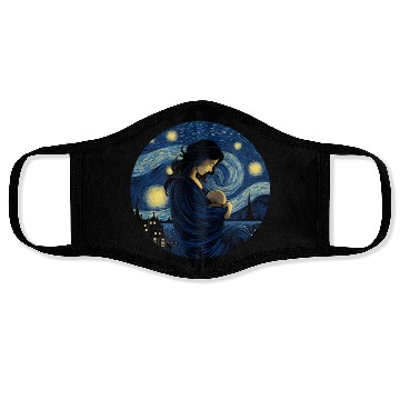 Discover Breastfeeding Starry Night Face Masks Motherhood