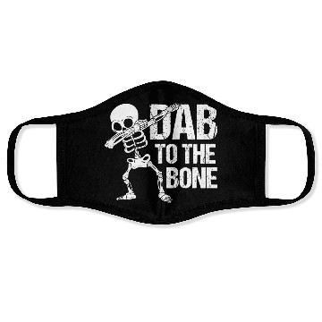 Discover Dab To The Bone Dancing Skeleton Halloween Face Masks