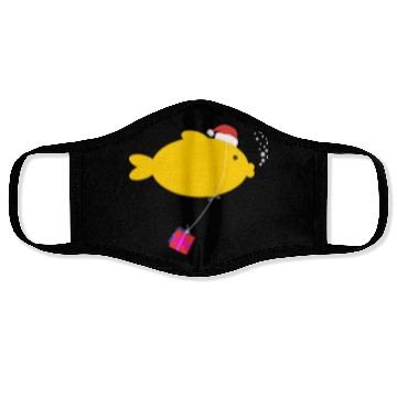 Discover Santa Fish Face Masks
