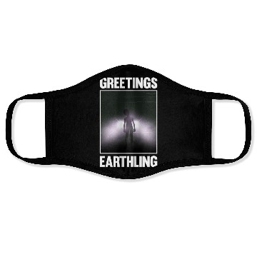Discover Alien, Aliens, UFO, UAP, Space Unknown Flight Face Masks