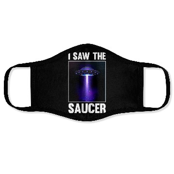 Discover Alien, Aliens, UFO, UAP, Space Unknown Flight Face Masks