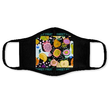 Discover Fruit pettern Face Masks