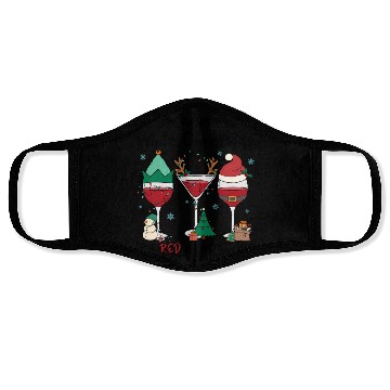 Discover I'm Dreaming Of A White Christmas Face Masks