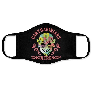 Discover Carthaginians nerd Face Masks