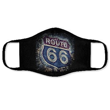 Discover Route 66 Face Masks