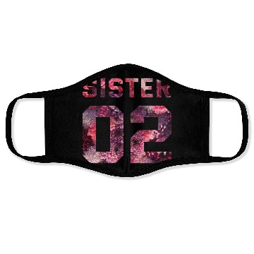 Discover COUPLE FLOWER SISTER 02 Face Masks