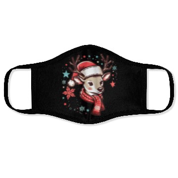 Discover christmas Reindeer Face Masks