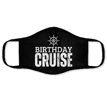 Discover Birthday Cruise Ship Cruise Face Masks