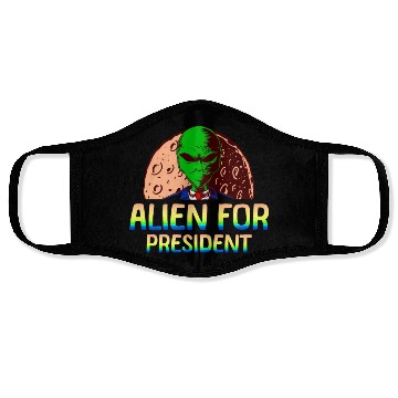Discover Alien, Aliens, UFO, UAP, Space Unknown Flight Face Masks