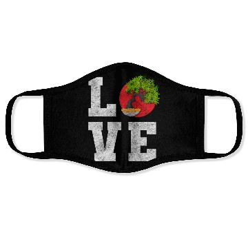 Discover Bonsai Grower Japanese Face Masks