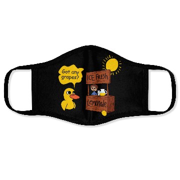 Discover Duck song Got Any Grapes lemonade day hot Face Masks