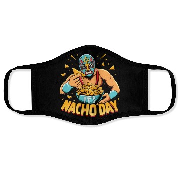Discover Mexican Wrestling Wrestler Lucha Libre Nacho Face Masks