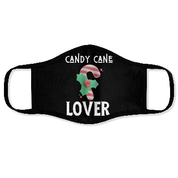 Discover Candy Cane Lover Christmas Peppermint Candy Canes Face Masks