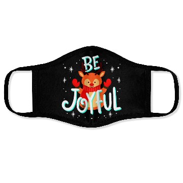 Discover Be Joyful Christmas. Face Masks